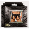 male power G-string Garter Scandal Lace Noir